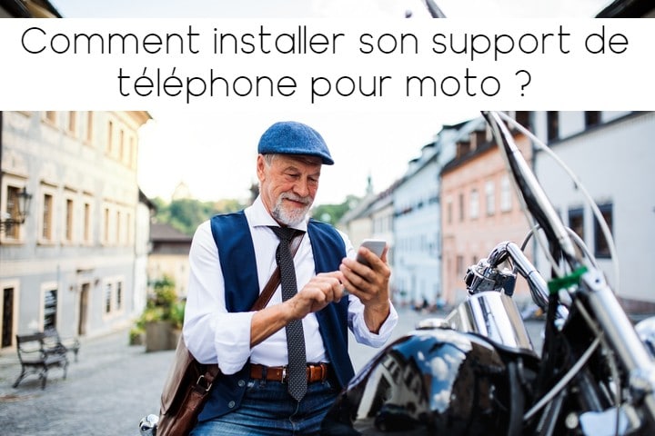 COMMENT INSTALLER SON SUPPORT DE TÉLÉPHONE POUR MOTO ?