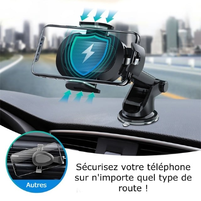 Support universel de voiture à ventouse pour smartphone et télécommande GPS  GARMIN, TEK, BS - Armurerie Pisteurs
